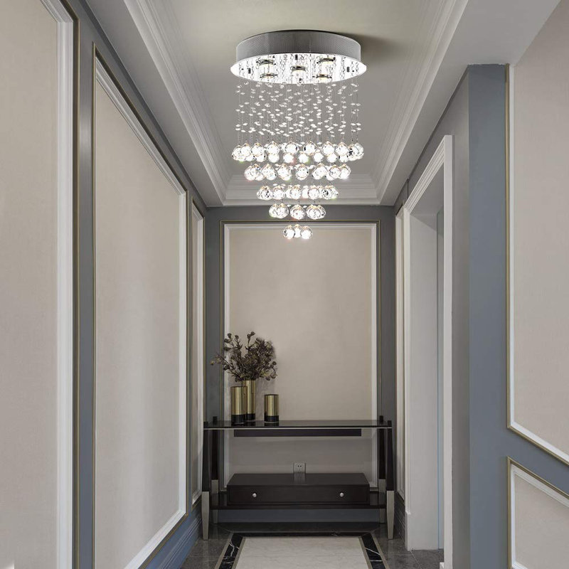 Mercer41 Hunnewell 5 Light Unique Statement Tiered Chandelier