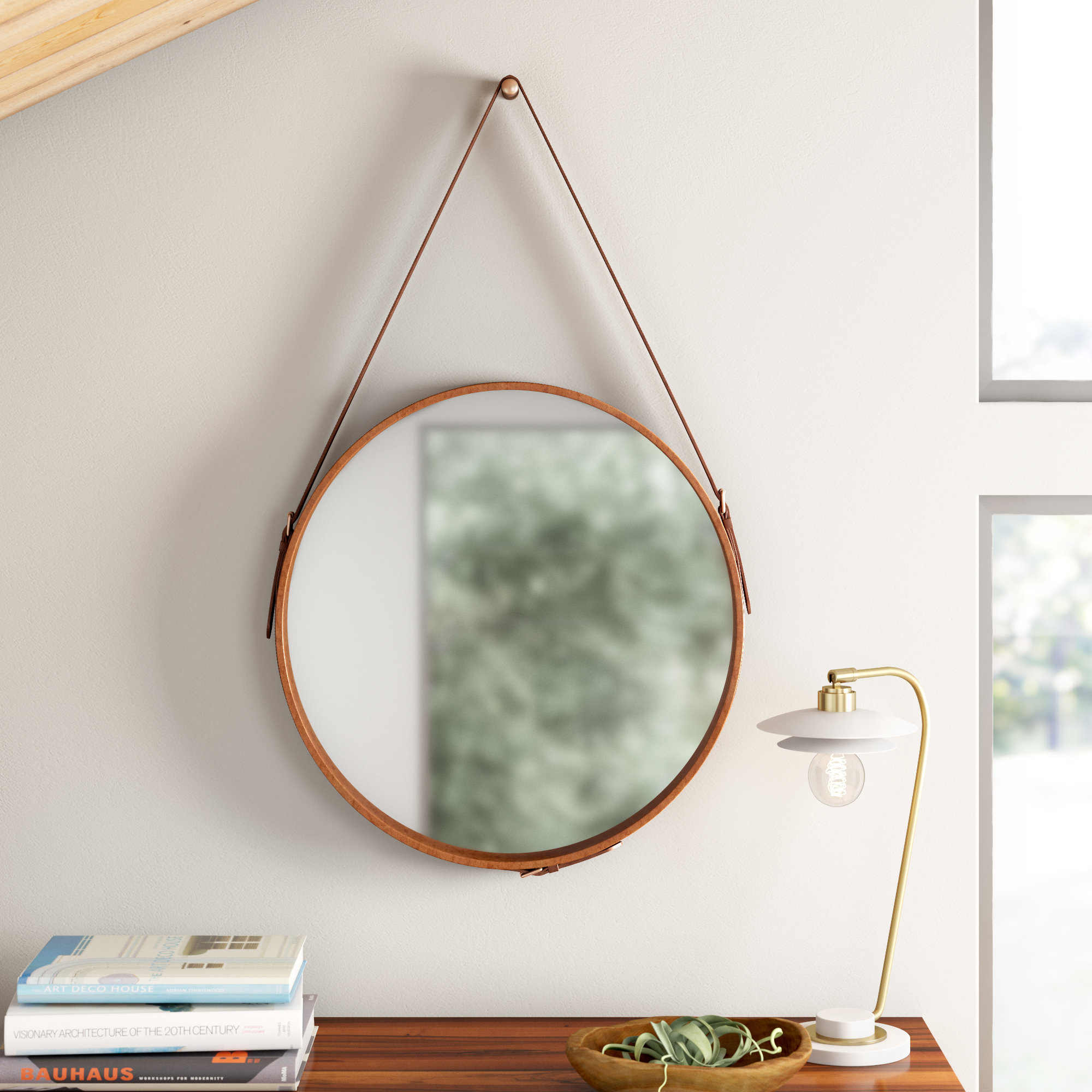 Caesar Traditional Distressed Wall Mirror Reviews Allmodern
