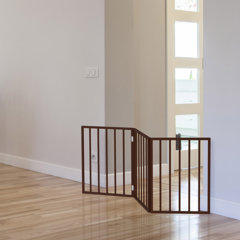 free standing step over pet gate