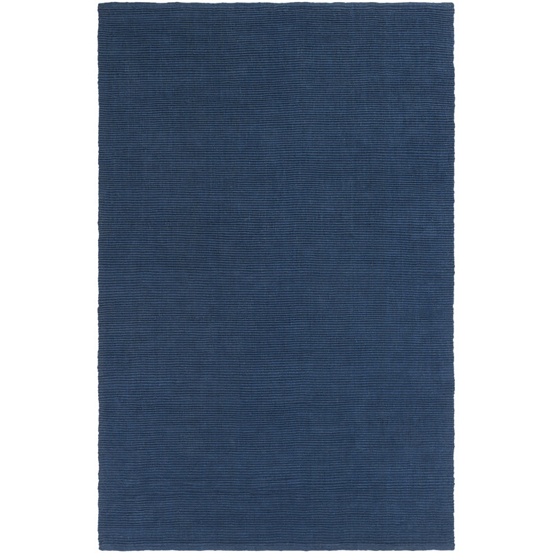 George Oliver Yother Hand Woven Denim Blue Area Rug Reviews Wayfair Yother Hand Woven Denim Blue Area Rug