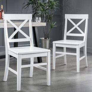 white farmhouse chairs with cushion