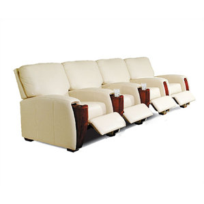 Home Theater Seating (Row of 4) by Bass