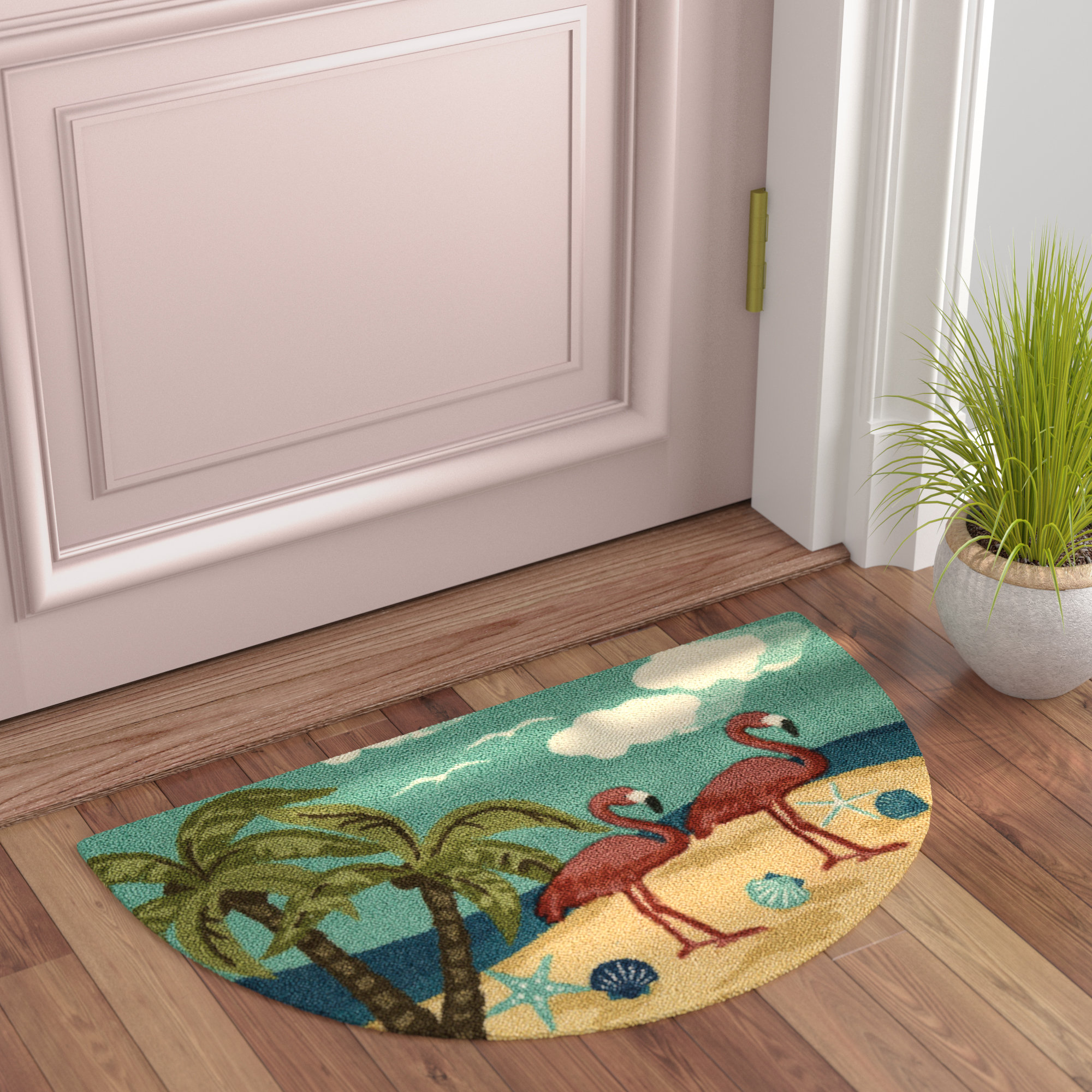 Bay Isle Home Rockville 18 In X 30 In Non Slip Indoor Door Mat Wayfair