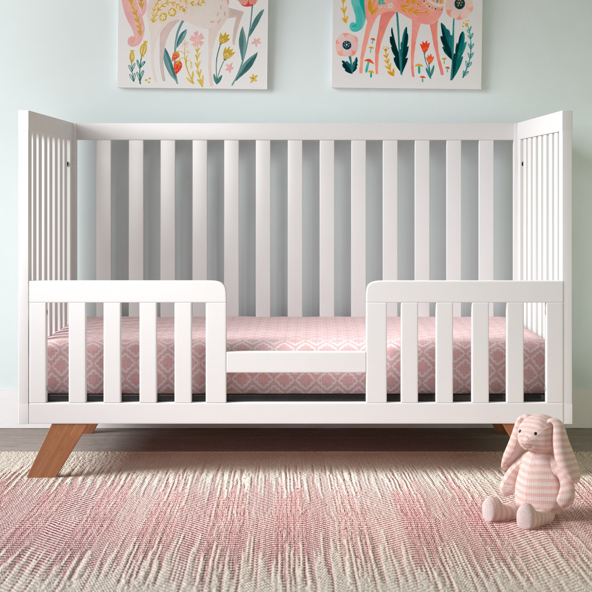 crib conversion rails