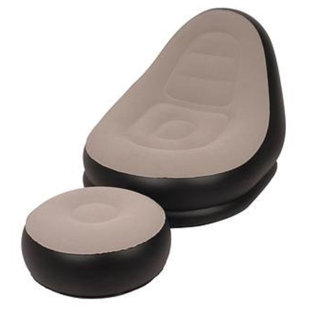 Go to store & view more images Orren Ellis Charis Inflatable Lounge Chair and Ottoman