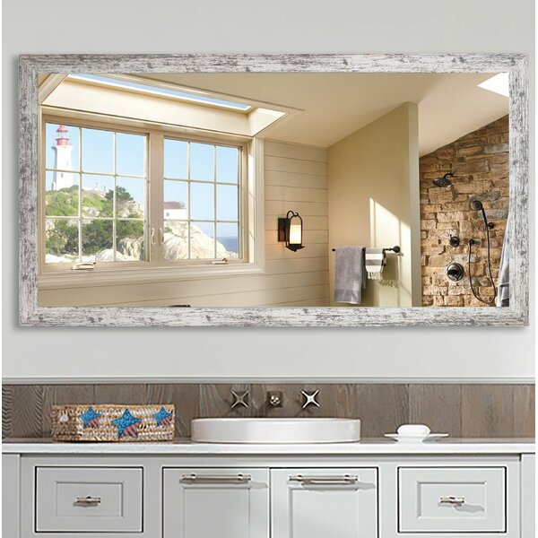 Laurel Foundry Modern Farmhouse Hensel Rectangle Wood Mirror | Wayfair