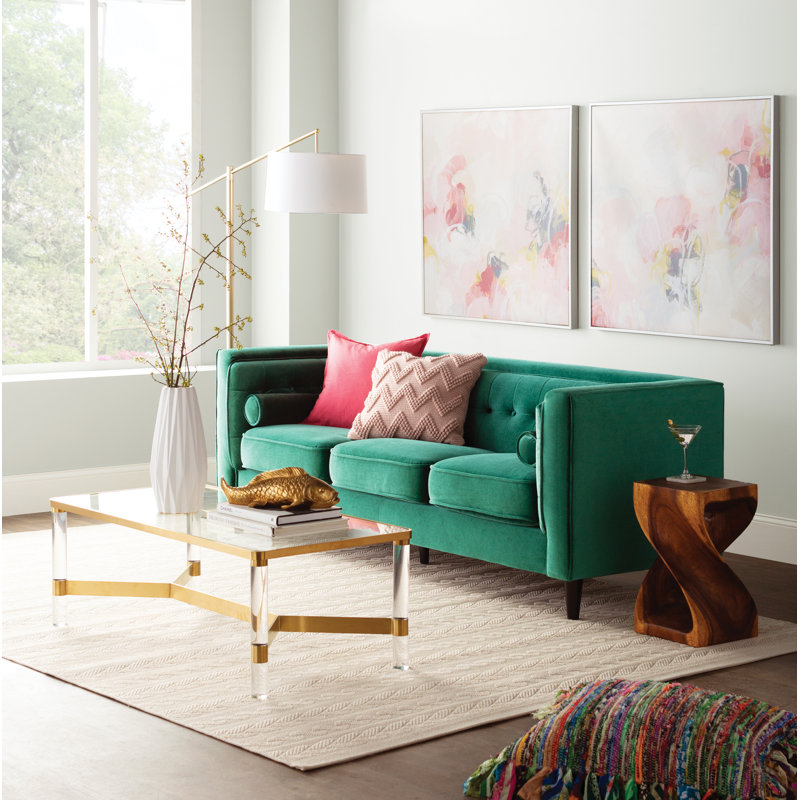 Roberta Chesterfield Sofa Reviews Joss Main Roberta Chesterfield Sofa
