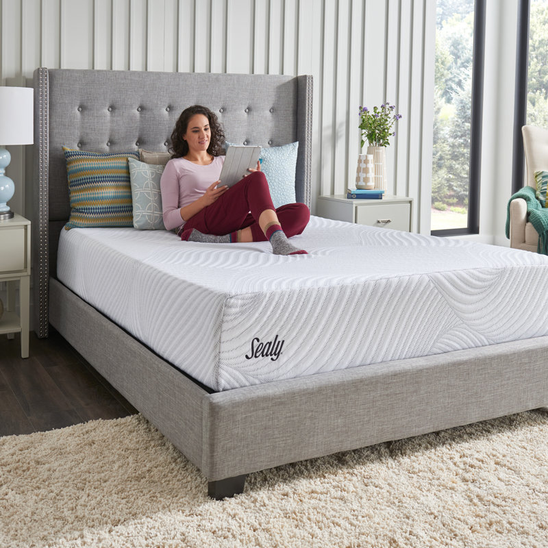 Sealy Conform Essentials 11 5 Plush Memory Foam Mattress And Box