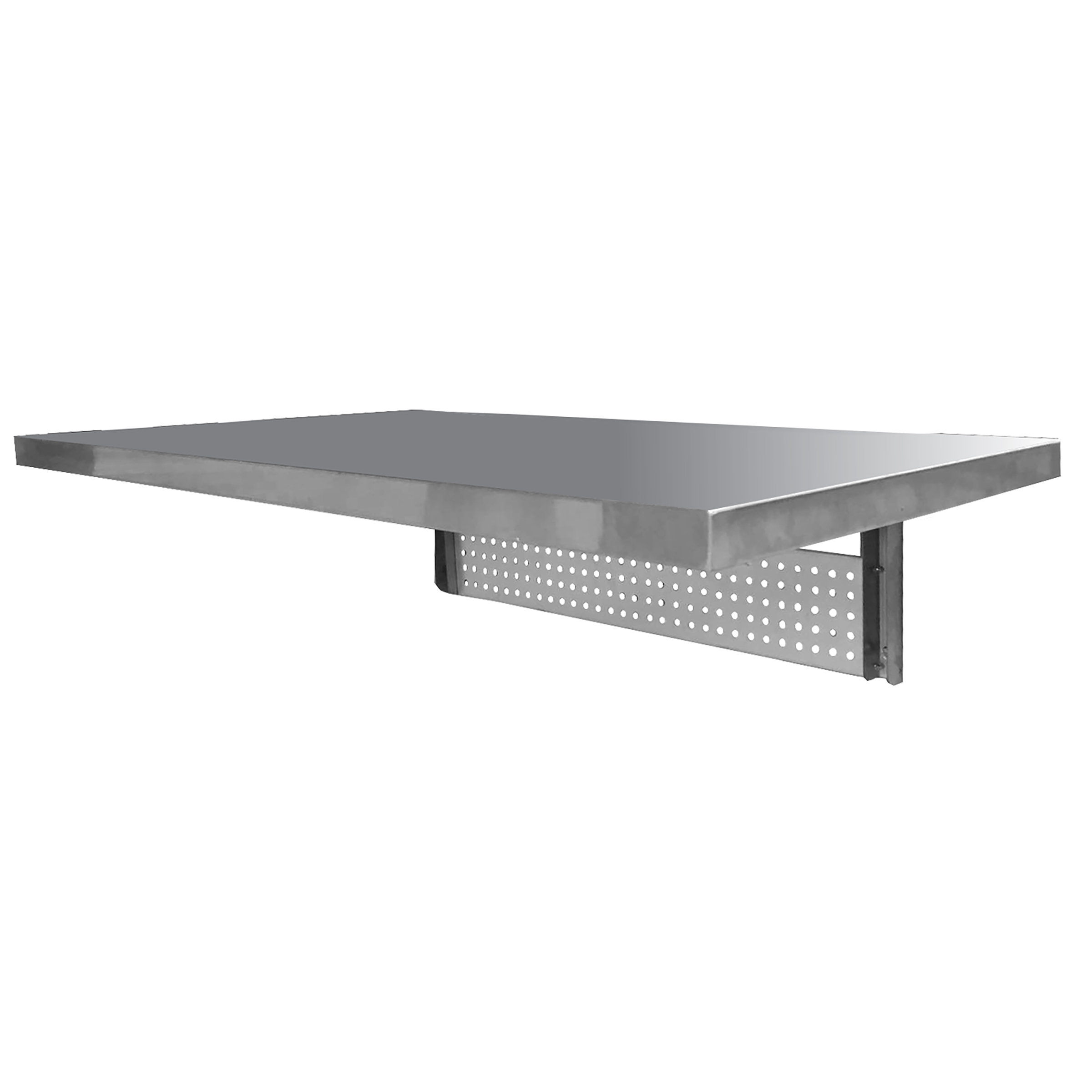 Wfx Utility Tessa Space Saving 25 W Stainless Steel Workbench Top