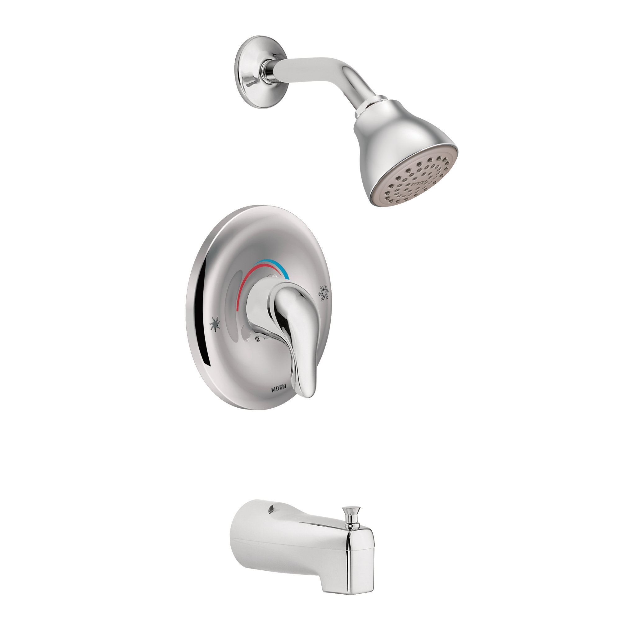Tl183ep Bc Moen Chateau Eco Performance Tub And Shower Faucet Trim