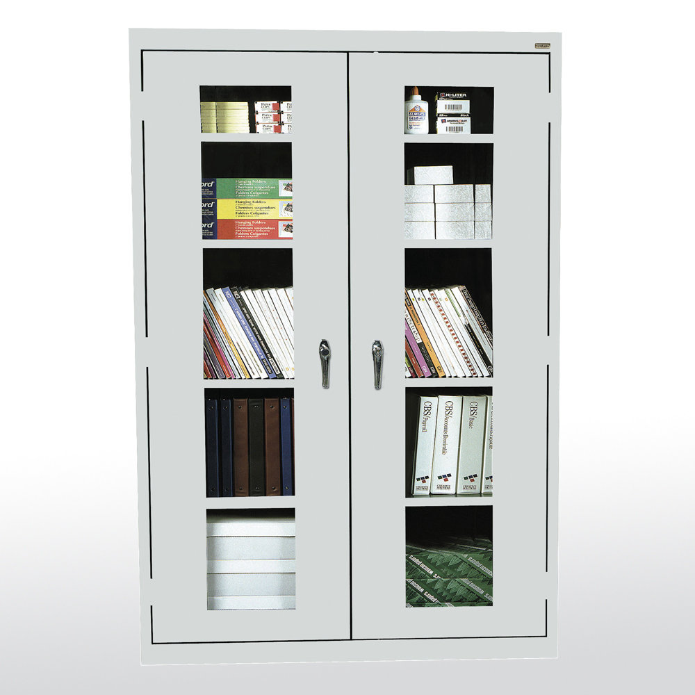 Sandusky Clear View 2 Door Storage Cabinet Wayfair