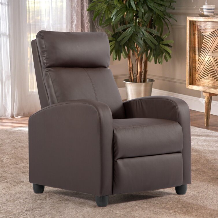 faux leather chairs wayfair