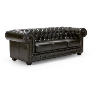 Sofa Chesterfield aus Echtleder von Massivum