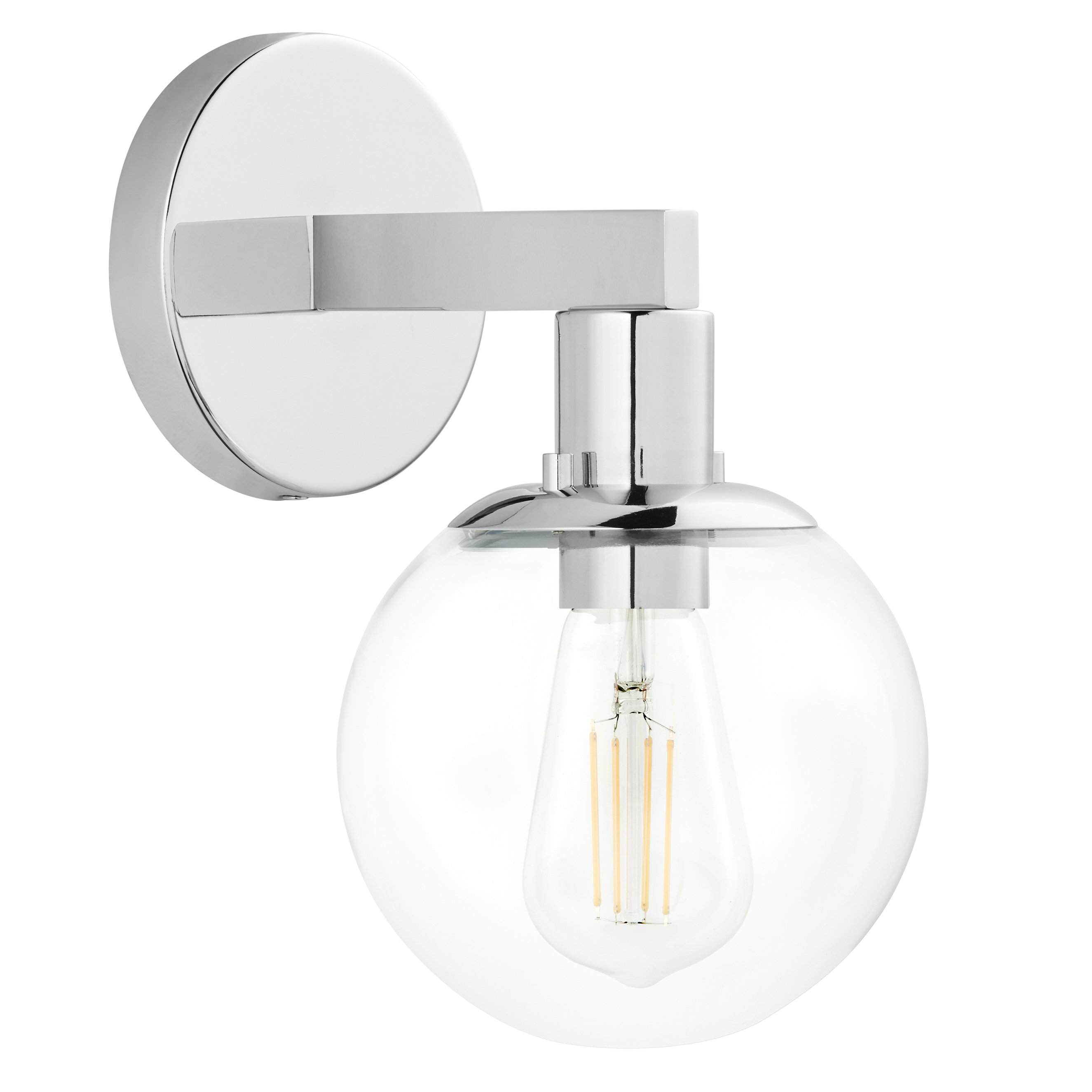 Octavius 1 Light Dimmable Armed Sconce Reviews Allmodern