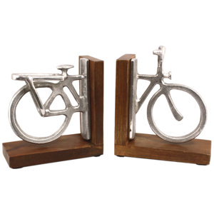 Buchstützen Bicycle von Wildon Home