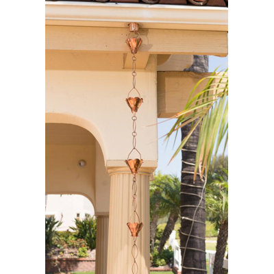 Sakura Rain Chain Monarch Rain Chains