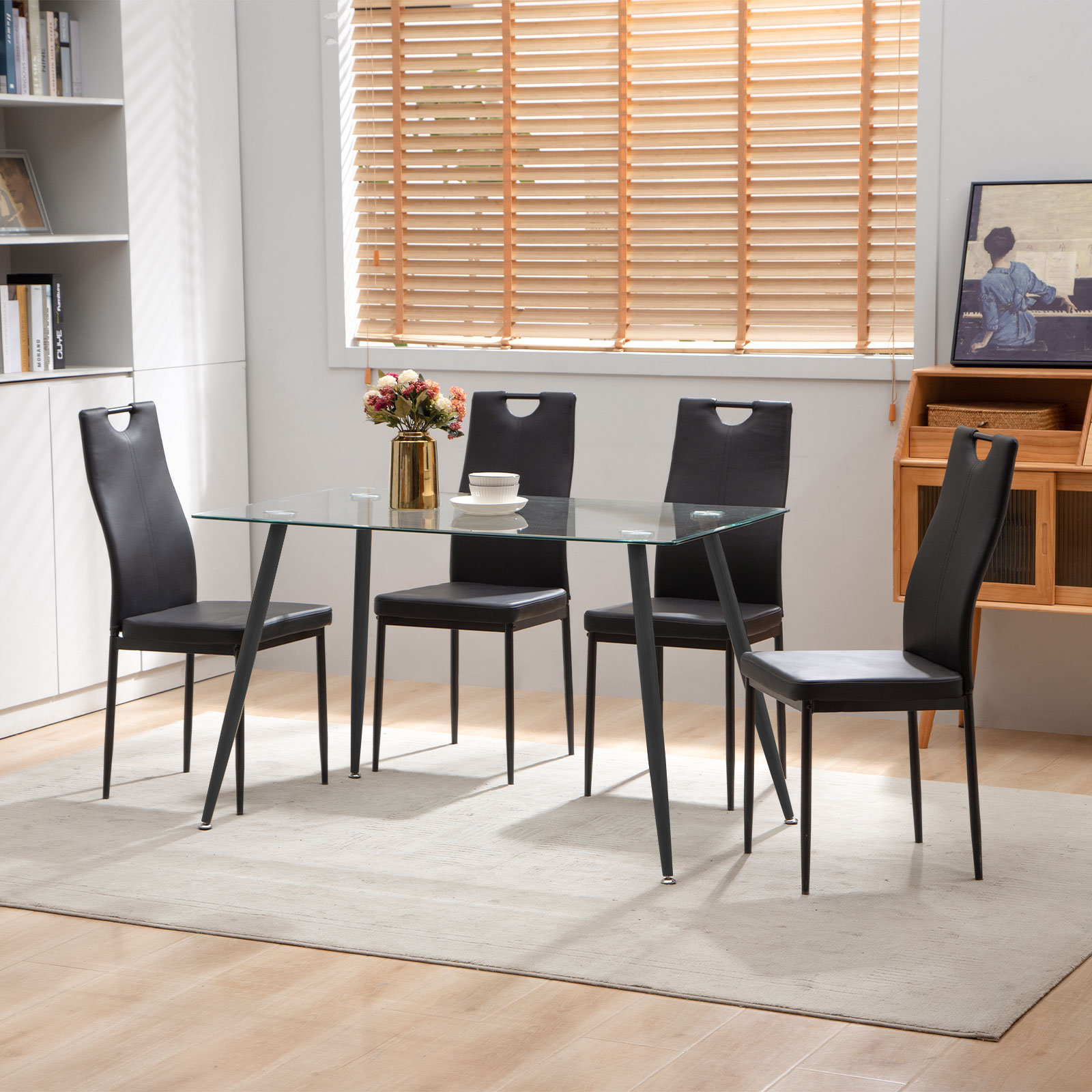 Latitude Run® 4 - Person Dining Set | Wayfair