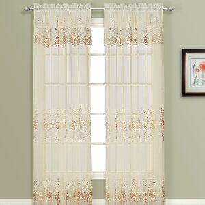Marianna Rod Pocket Single Curtain Panel