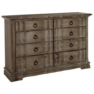 Go to store & view more images Loon Peak Fiske 8 Drawer Double Dresser