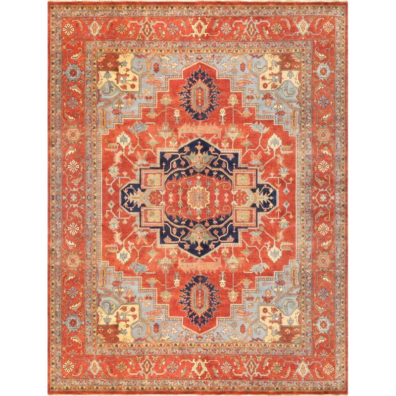 Pasargad Serapi Oriental Hand Knotted Wool Rust/Ivory Area ... (800 x 800 Pixel)