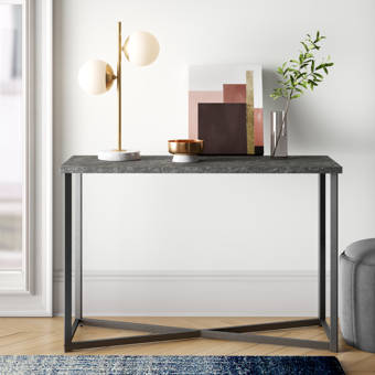 Wrought Studio Haught 47 9 Console Table Reviews Wayfair