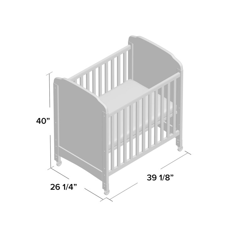 portable crib dimensions