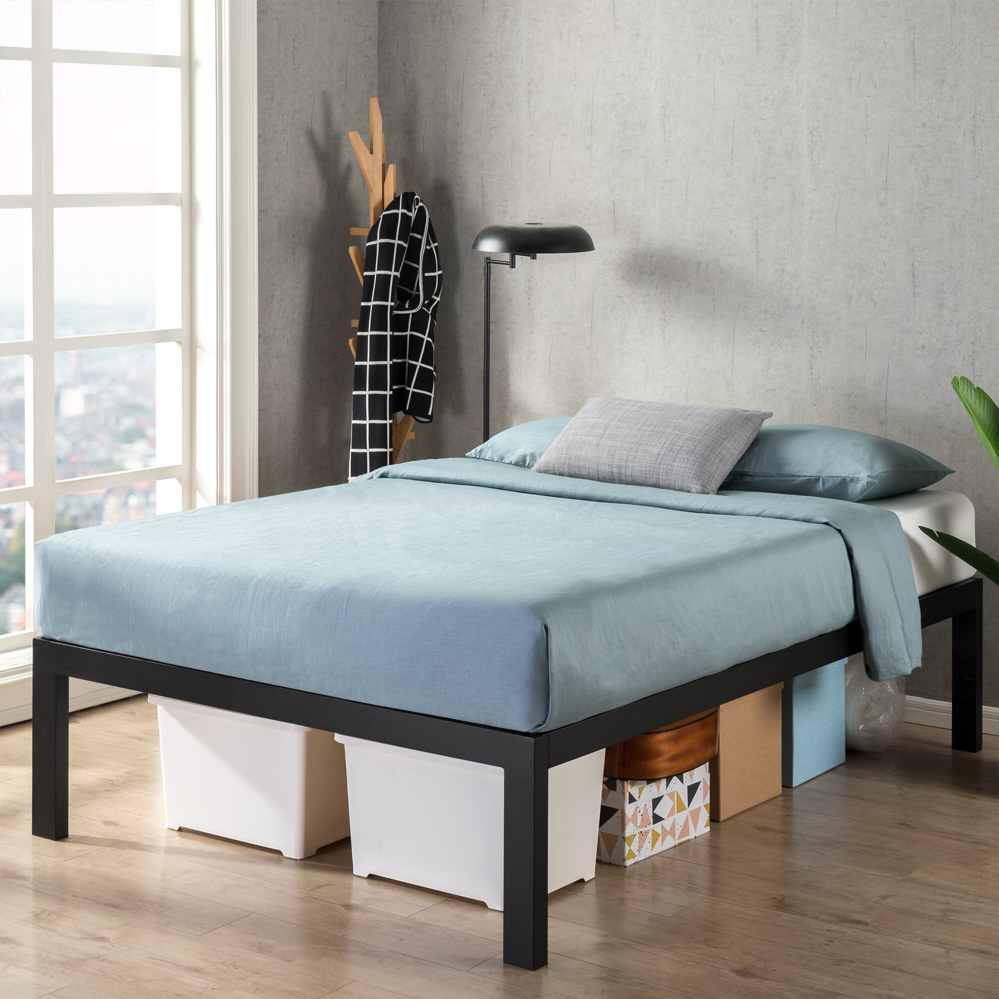 High Profile King Bed Frames You Ll Love In 2020 Wayfair