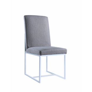 Deimel Floating Upholstered Dining Chair (Set Of 2) by Orren Ellis No Copoun