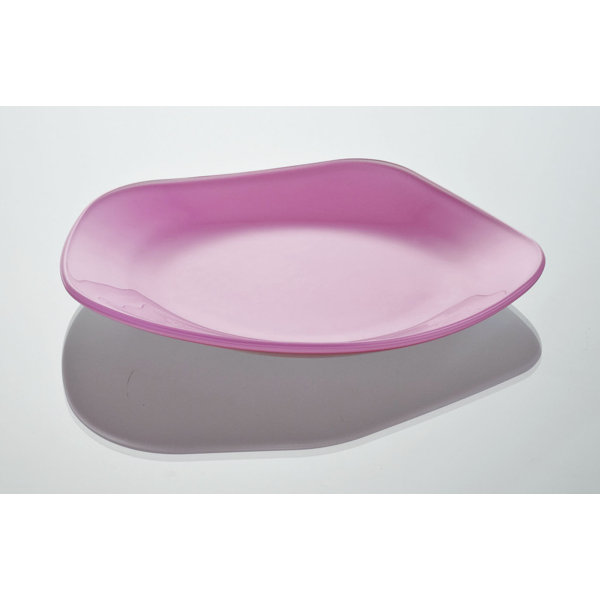 EGO Majestic Gift High Quality Glass Shaped Plate -8.75 ...