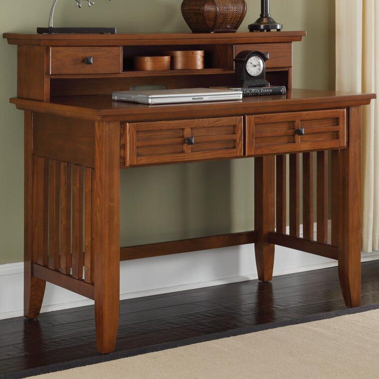 Andover Mills Neela Solid Wood Executive Desk With Hutch Reviews