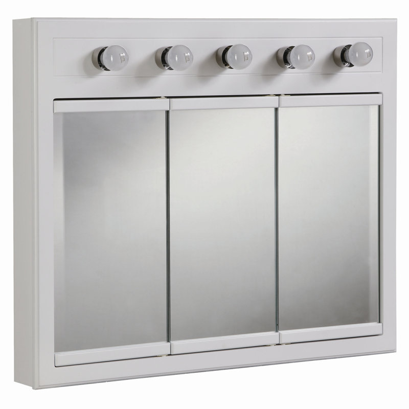 Winston Porter Searle Surface Mount Framed 3 Doors Medicine