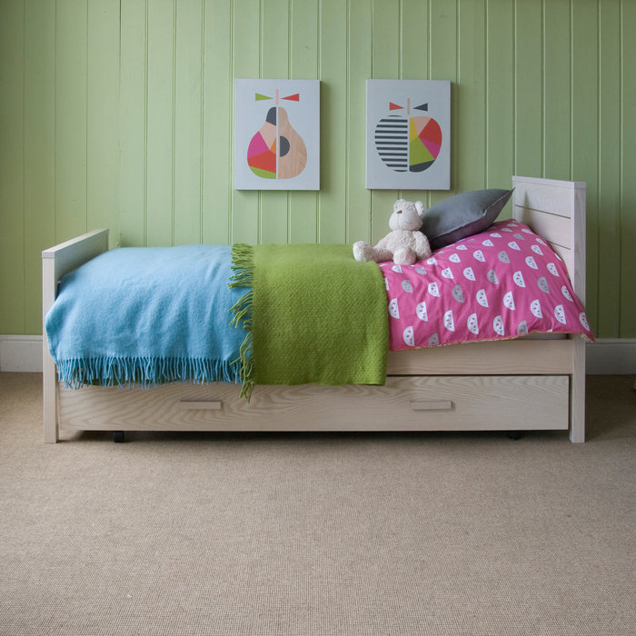 Little Folks Furniture Woodland Single Bed Frame With Trundle