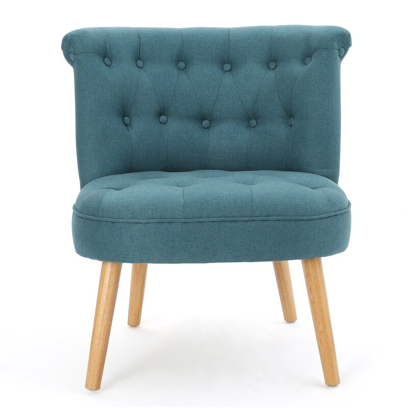 Iris Side Chair Upholstery: Warm Beige