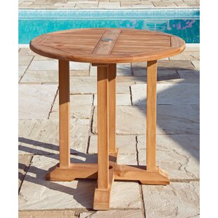 Deauville Teak Bistro Table By Sol 72 Outdoor