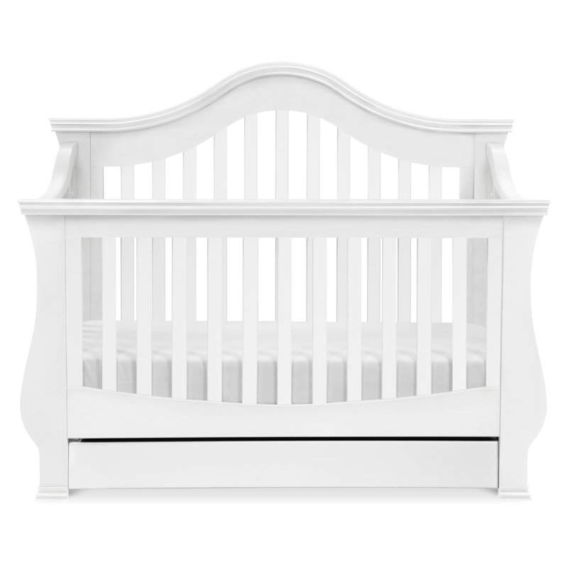 europa baby crib white