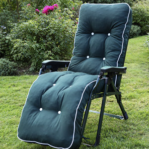 Gartenliege Tivoli mit Auflage von Swift Garden ..