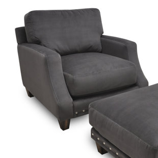 Go to store & view more images Three Posts Raven Armchair