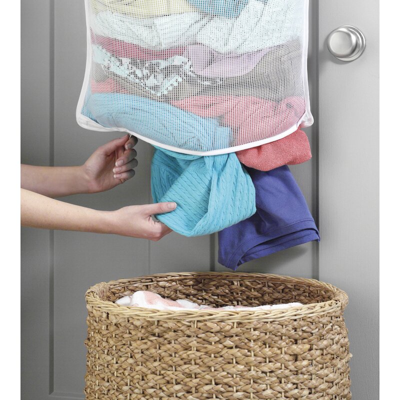 hanging laundry baskets