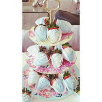 Details about   3-Tier Round Display Cake Stand Food Platter Serving Rack for Wedding Party 