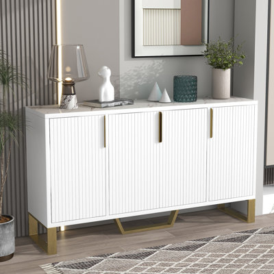 harley-simone 4 - door accent cabinet