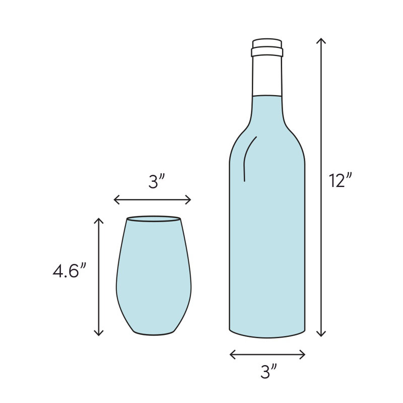 21 wine glass