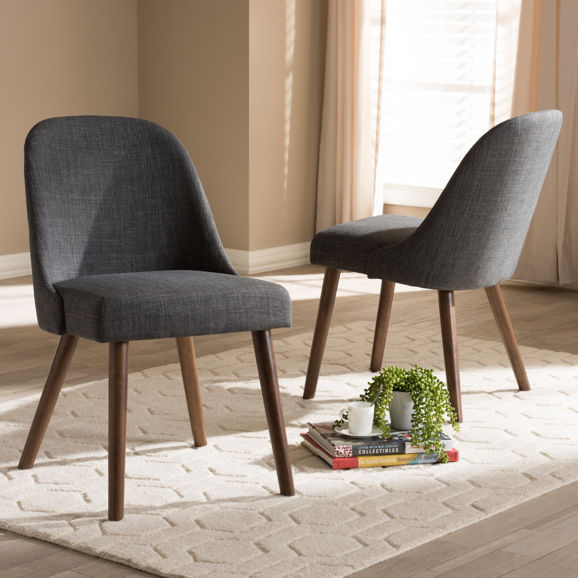 croom midcentury upholstered dining chair