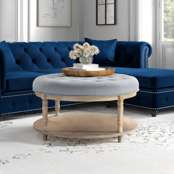 Kelly Clarkson Home Kirssy Upholstered Ottoman & Reviews | Wayfair