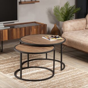 Abels 2 Piece Nested Coffee Table Set By Ebern Designs