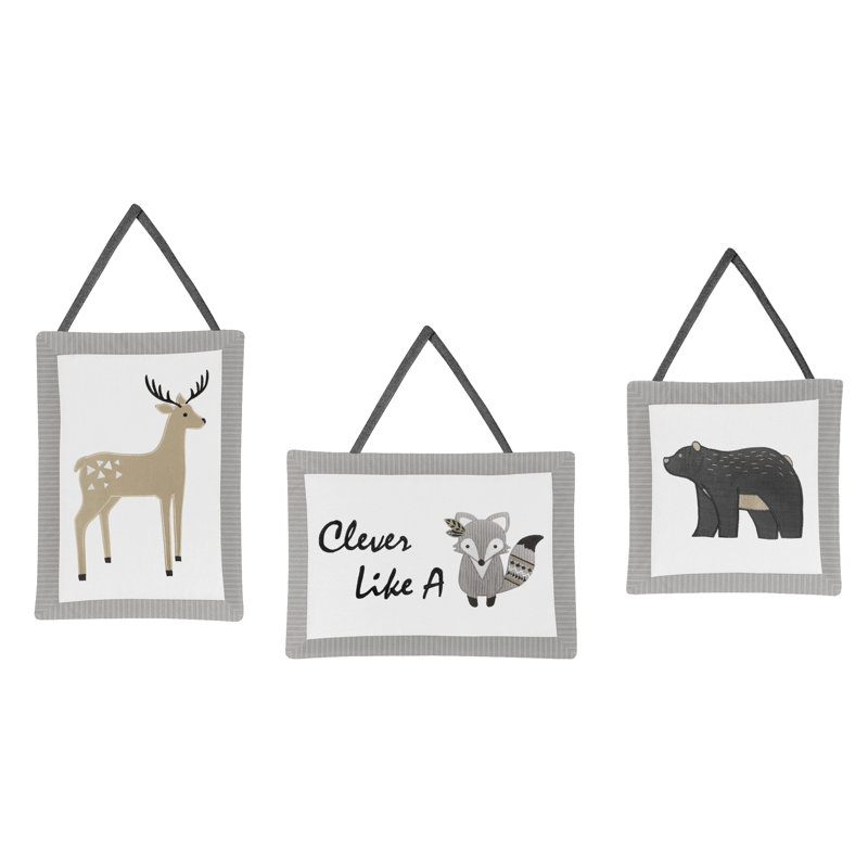 woodland wall hanging