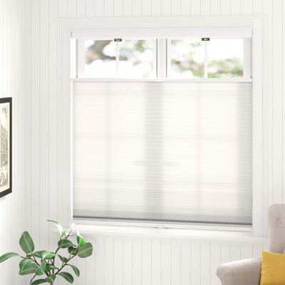 1 inch Cordless Semi-Sheer Light Filtering Top Down Bottom Up Cellular Shade