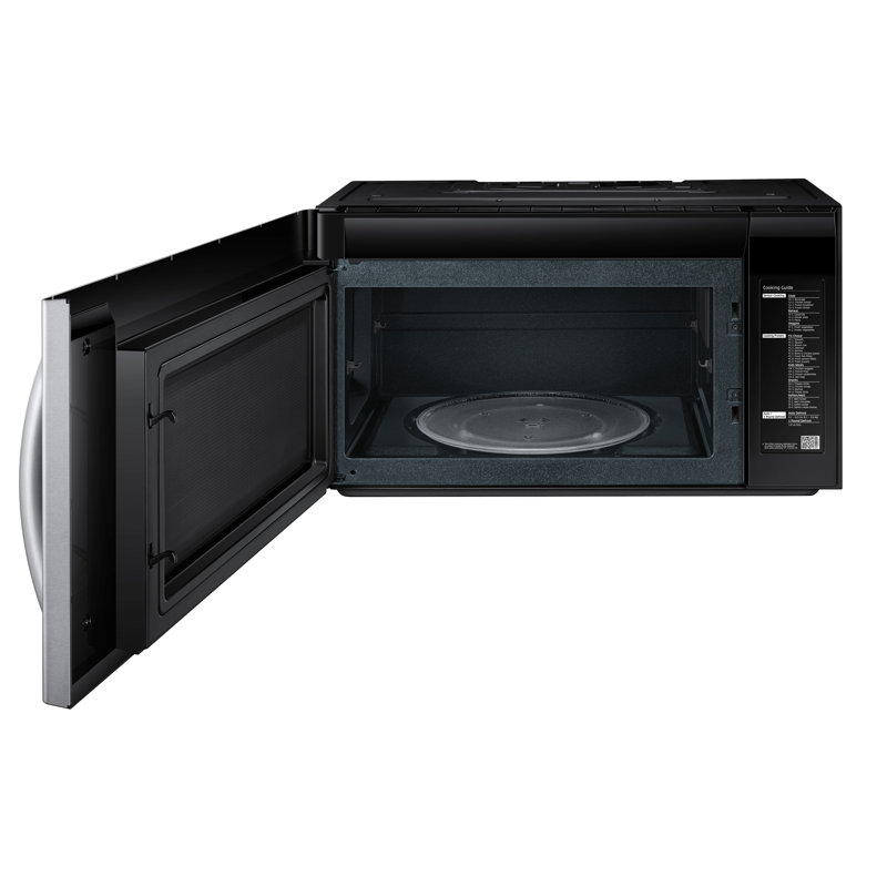 Samsung 30 2 1 Cu Ft Over The Range Microwave With Sensor 2 1 Cu Ft Over The Range Microwave