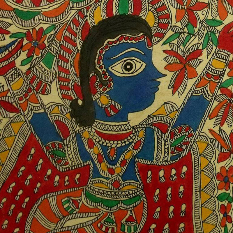 Bloomsbury Market Krishna And Arjun Graphic Art Print On Paper