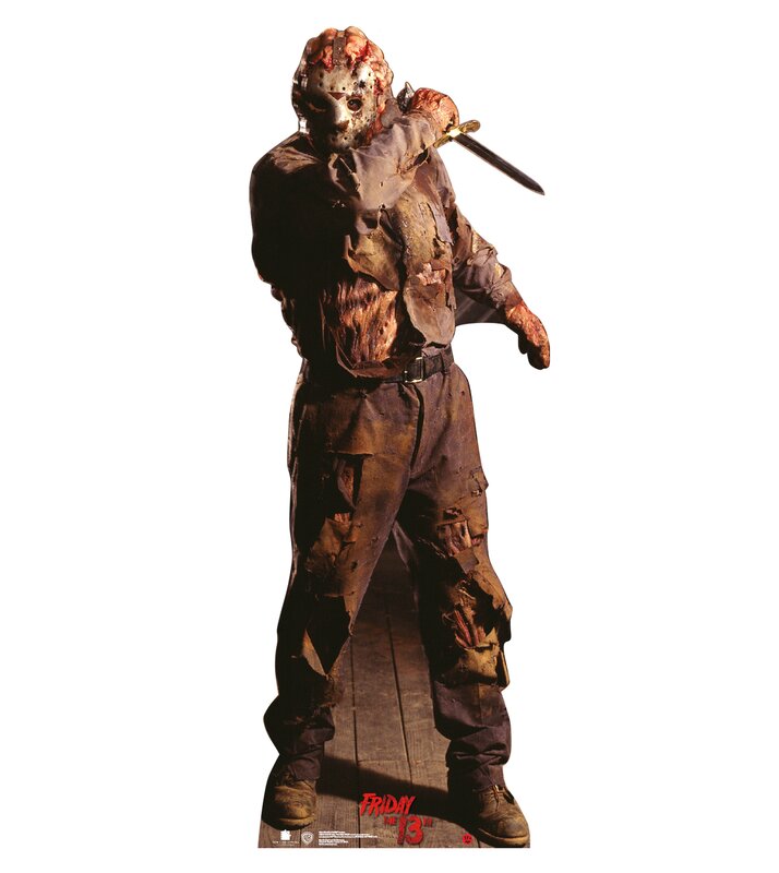 New Photorealistic Inflatable Freddy Kruger /& Jason Voorhees Halloween Friday 13