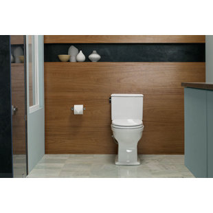 Go to store & view more images Toto Connelly Universal Height Dual Flush Elongated Two-Piece Toilet with CeFiONtect